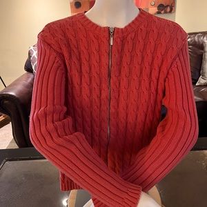 A women's comfortable timeless Liz Claiborne cardigan